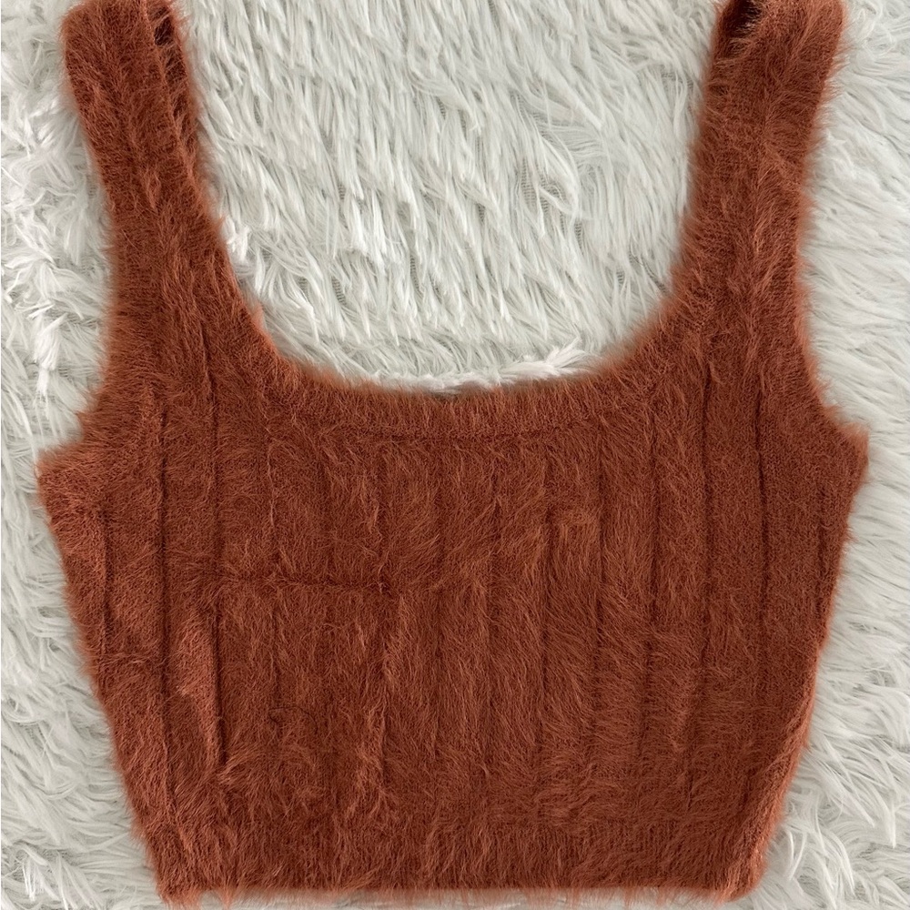 Meshki fuzzy‎ tank top S